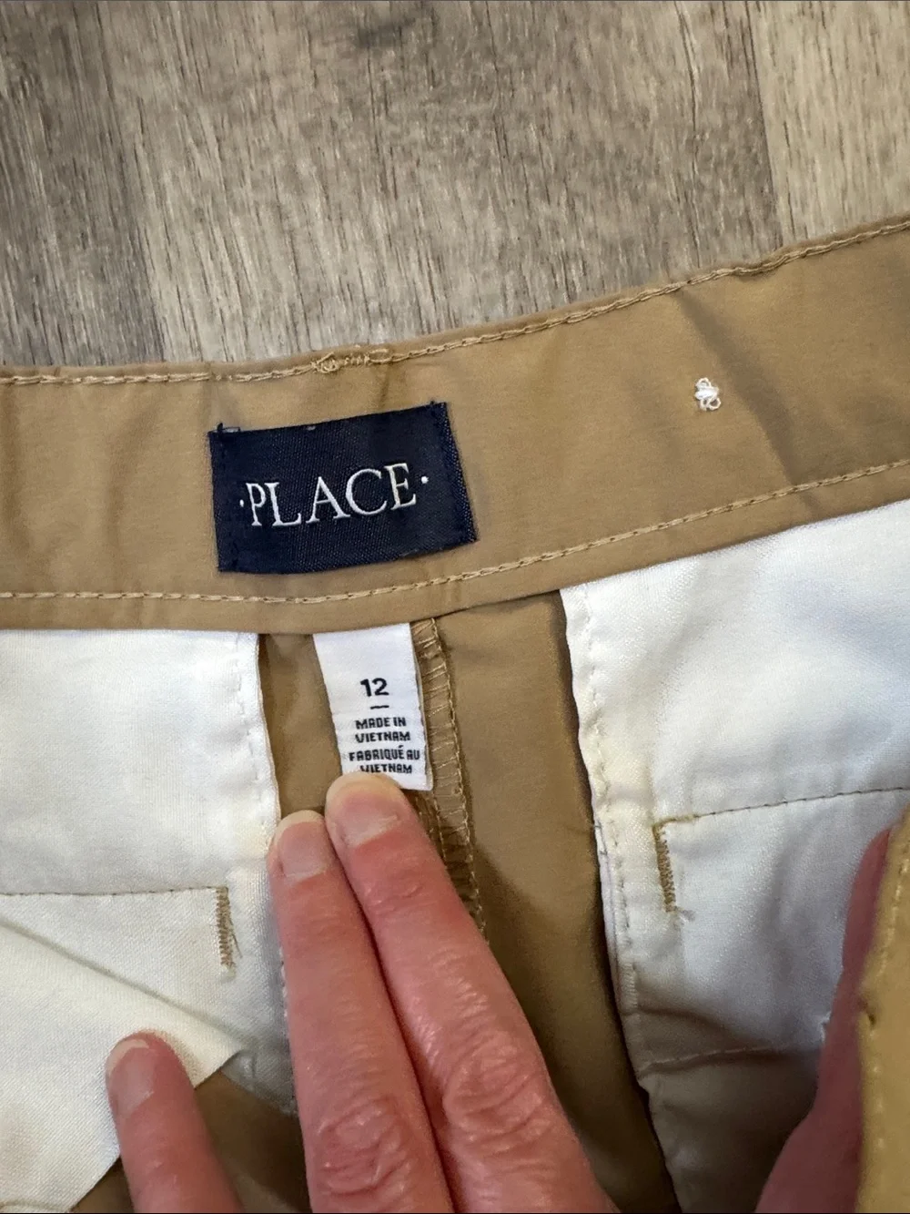 Kid’s Short Bundle - Navy and Khaki. Size 12 - Picture 4 of 4